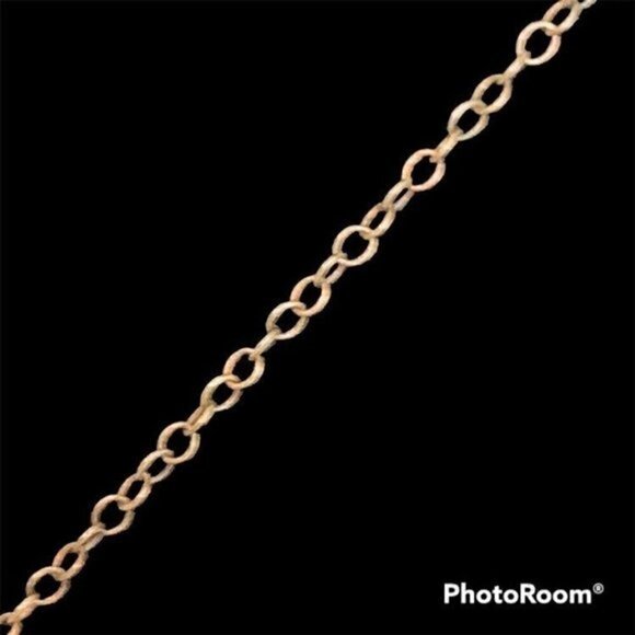 Vintage Anchor Gold Plated Sterling Silver Necklace - Picture 4 of 8